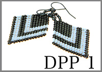 デリカビーズのピアス「DPP1」