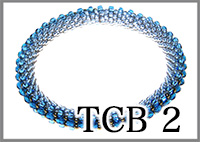 チューブクロッシェのバングル「TCB2」