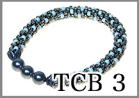 チューブクロッシェのバングル「TCB3」