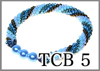 チューブクロッシェのバングル「TCB5」